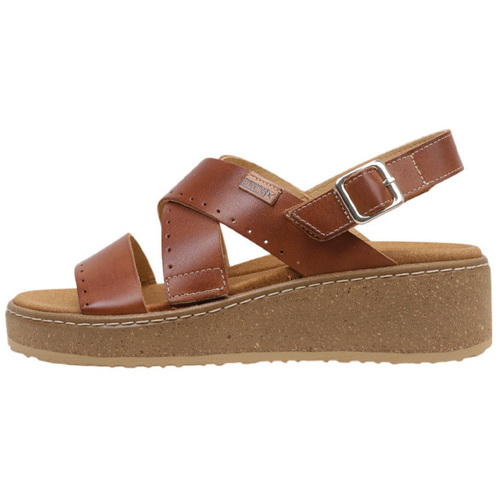Schuhe Damen Sandalen / Sandaletten Pikolinos ALZIRA W9D-1599 Braun