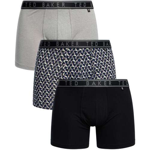 Unterwäsche Herren Boxershorts Ted Baker 3er Boxershorts Multicolor