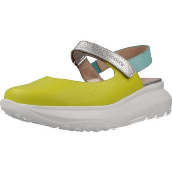 Schuhe Damen Sandalen / Sandaletten Wonders A4004 Gelb