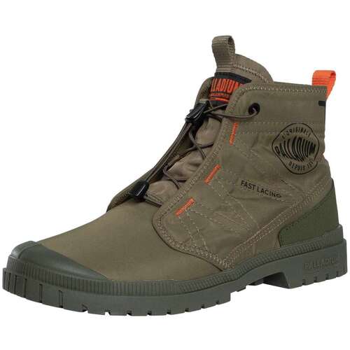 Schuhe Herren Klassische Stiefel Palladium SP20 Travel Hi Stiefel Grün