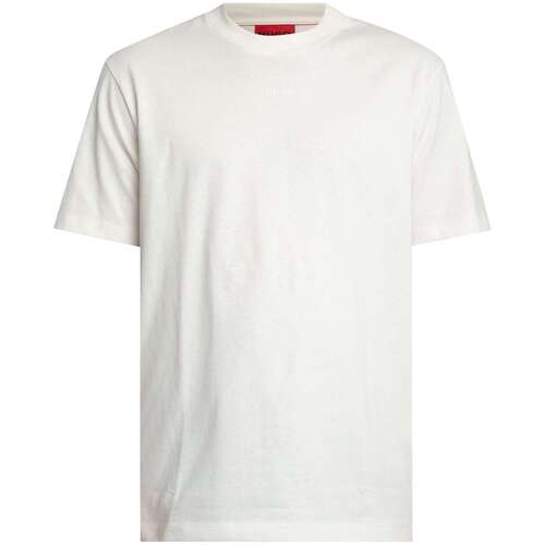 Kleidung Herren T-Shirts BOSS Dapolino-T-Shirt Weiss
