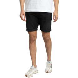 Kleidung Herren Shorts / Bermudas Replay RBJ.981 Tapered-Jeansshorts Schwarz