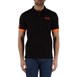 Kleidung Herren T-Shirts & Poloshirts Sun68 A35122 Schwarz