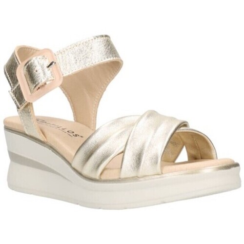 Schuhe Damen Sandalen / Sandaletten Pitillos 10364 Gold