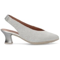 Schuhe Damen Pumps Pitillos 10510 Silbern