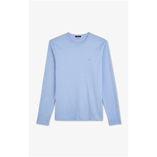 Kleidung Herren Langarmshirts Eden Park PPKNITLE0007 Blau