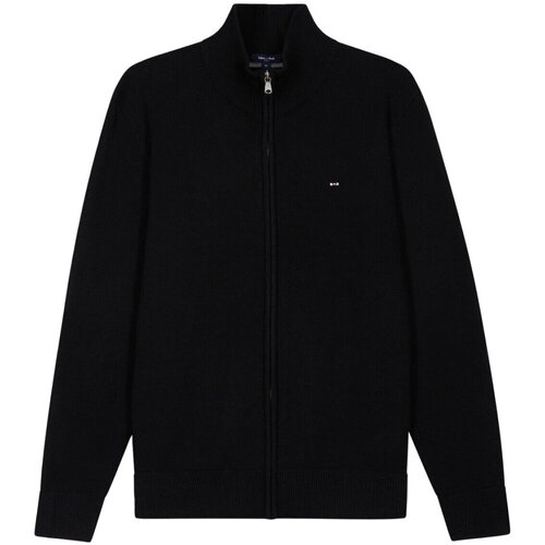 Kleidung Herren Strickjacken Eden Park H24MAICA0004 Schwarz