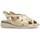 Schuhe Damen Sandalen / Sandaletten Pitillos 10341 Gold