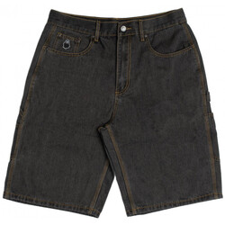 Kleidung Herren Shorts / Bermudas Nonsense Short yeti denim  (white stitching) Schwarz