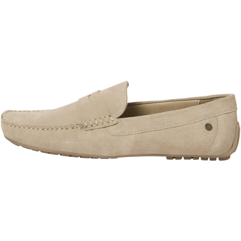 Schuhe Herren Slip on Jack & Jones Jensen Suede Loafer Beige