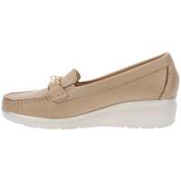 Schuhe Damen Slipper Valleverde VV11055 Beige