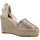 Schuhe Damen Leinen-Pantoletten mit gefloch Macarena ALBA55 Multicolor