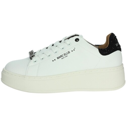 Schuhe Damen Sneaker High Marc Ellis MAKI 305 Weiss