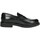 Schuhe Herren Slipper Herman Scott 652 MICRO CLIPPER Schwarz