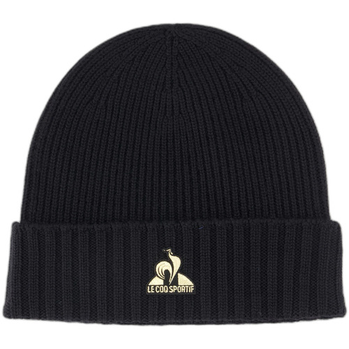 Accessoires Kinder Mütze Le Coq Sportif Bonnet  Coq D'or N°1 Schwarz