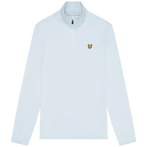 Kleidung Herren Pullover Lyle & Scott Pull col zippé  Tech Blau