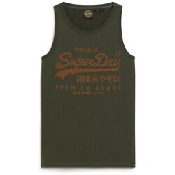 Kleidung Herren Tops Superdry Débardeur  Vintage Heritage Classic Grün