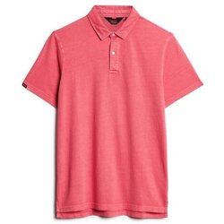 Kleidung Herren Polohemden Superdry Polo en jersey Rot