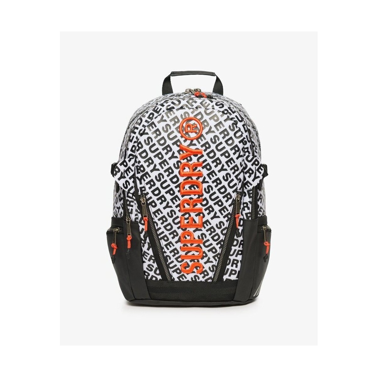 Taschen Mädchen Rucksäcke Superdry Sac à dos femme  Tarp AOP Weiss