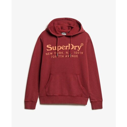 Kleidung Jungen Sweatshirts Superdry Sweatshirt à capuche à logo ton sur ton  Venue Rot