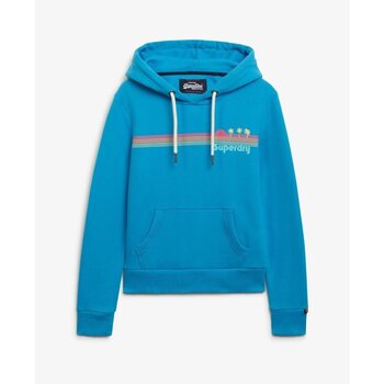 Superdry  Sweatshirt Sweatshirt à capuche et rayures arc-en-ciel femme günstig online kaufen