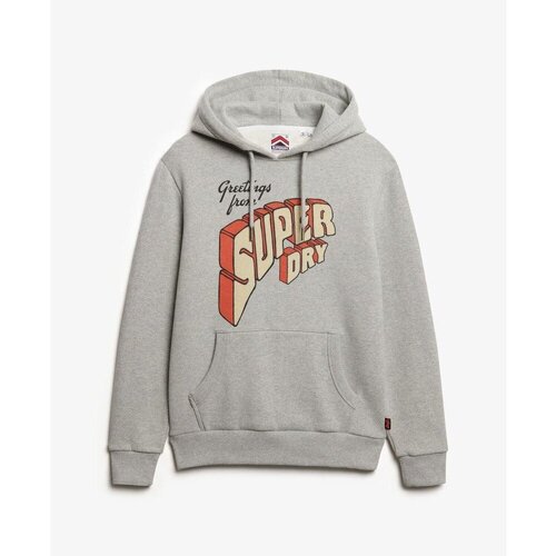 Kleidung Herren Sweatshirts Superdry Sweatshirt à capuche  North Cali Grau