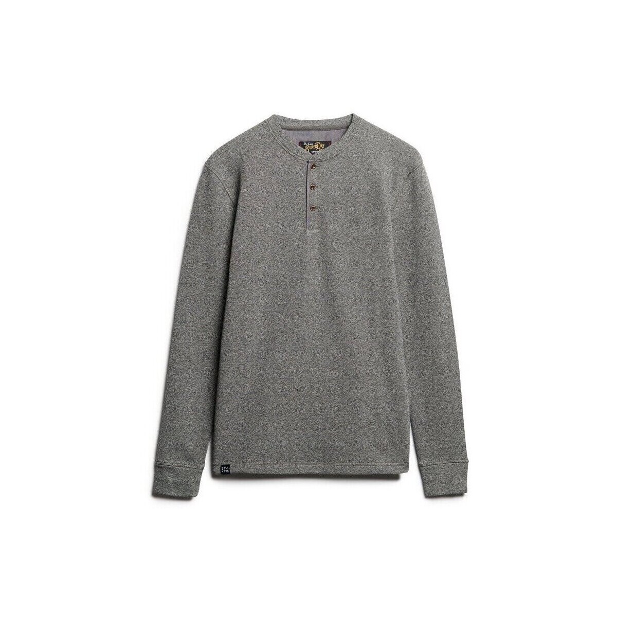 Kleidung Herren Sweatshirts Superdry Sweatshirt à col tunisien  The Merchant Store Grau