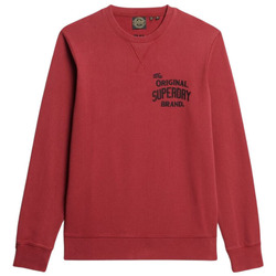 Kleidung Herren Sweatshirts Superdry Sweatshirt à texte appliqué  Workwear Rot