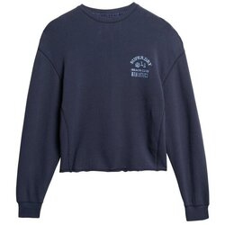 Kleidung Damen Sweatshirts Superdry Sweatshirt femme  Athletic Essentials Blau