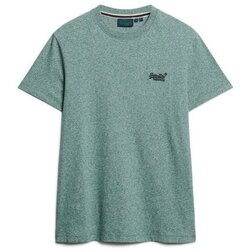 Kleidung Herren T-Shirts Superdry T-shirt en coton bio  Essential Logo Grün