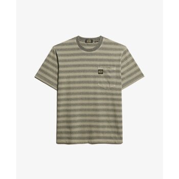 Superdry  T-Shirt T-shirt oversize texturé à rayures et poche femme günstig online kaufen