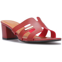 Schuhe Damen Zehensandalen La Modeuse 74129_P175338 Rot