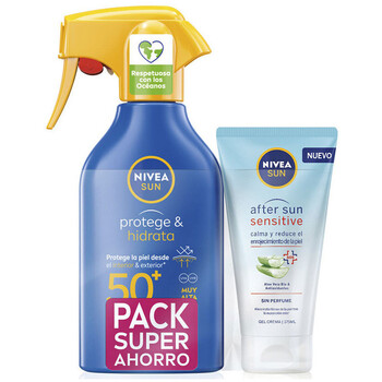 Nivea Sonnencreme Spray Schützt und Hydriert LSF50 270 ml + S