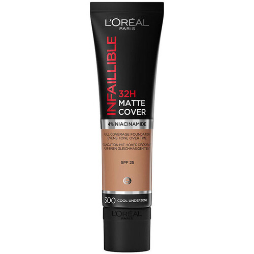 Beauty Damen Make-up & Foundation  L'oréal Unfehlbare Foundation 32H Matte Abdeckung - 300 Amber Other