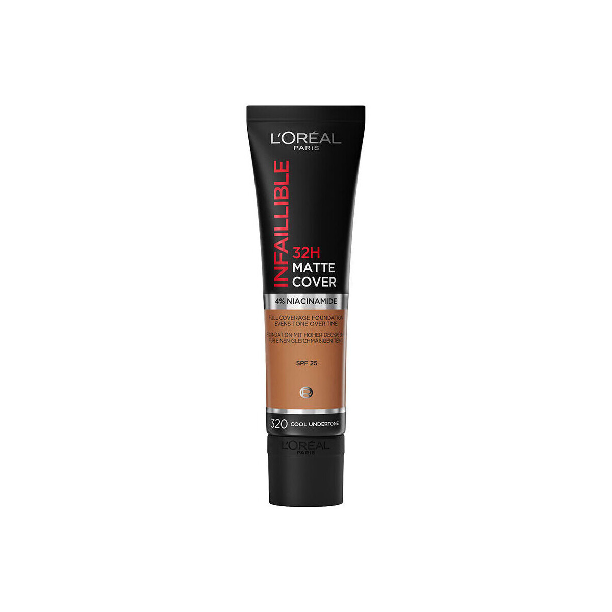 Beauty Damen Make-up & Foundation  L'oréal Unfehlbare Foundation 32H Matte Abdeckung - 320 Toffee Other