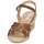 Schuhe Damen Sandalen / Sandaletten So Size ELIZA Braun