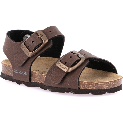 Schuhe Kinder Sandalen / Sandaletten Grunland DSG-SB0025 Braun