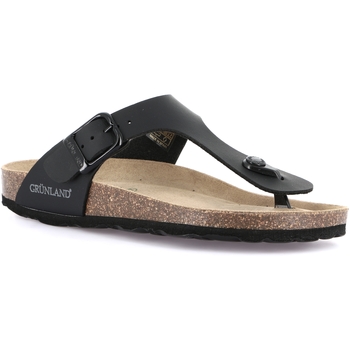 Schuhe Damen Zehensandalen Grunland DSG-CC0061 Schwarz