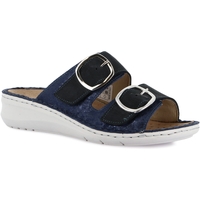 Schuhe Damen Pantoffel Grunland DSG-CE0395 Blau