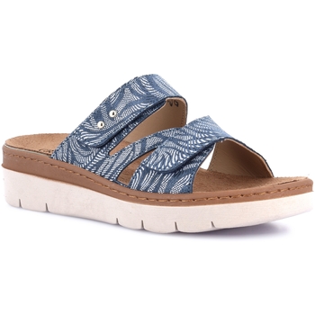 Schuhe Damen Pantoffel Grunland DSG-CE0455 Blau