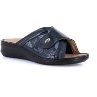 Schuhe Damen Pantoffel Grunland DSG-CE0492 Blau