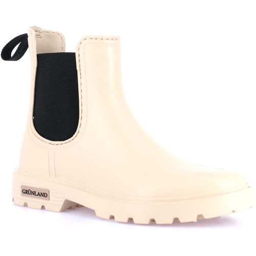 Schuhe Damen Low Boots Grunland DSG-SP2375 Beige