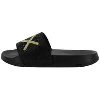 Schuhe Damen Pantoletten Sun68  Schwarz