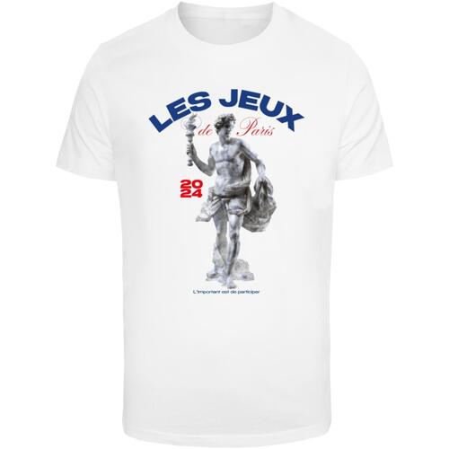 Kleidung Herren T-Shirts Mister Tee T-shirt  Les Jeux De Paris Weiss