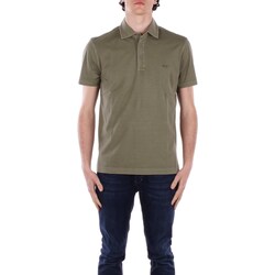 Kleidung Herren T-Shirts Fay NPMB250143 Grün