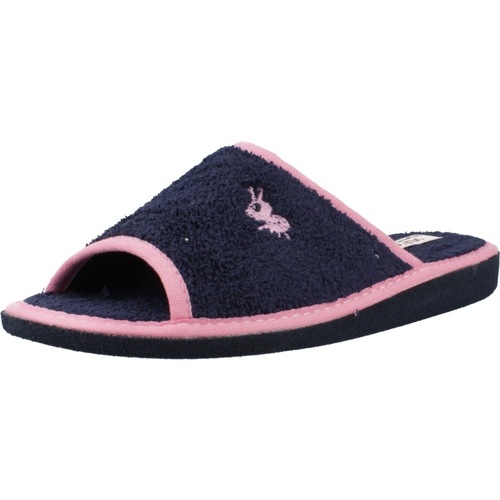 Schuhe Damen Hausschuhe Vulladi 9070 717 Blau