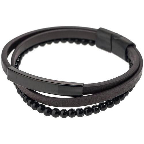 Uhren & Schmuck Herren Armbänder Geographical Norway SG-315107 Schwarz