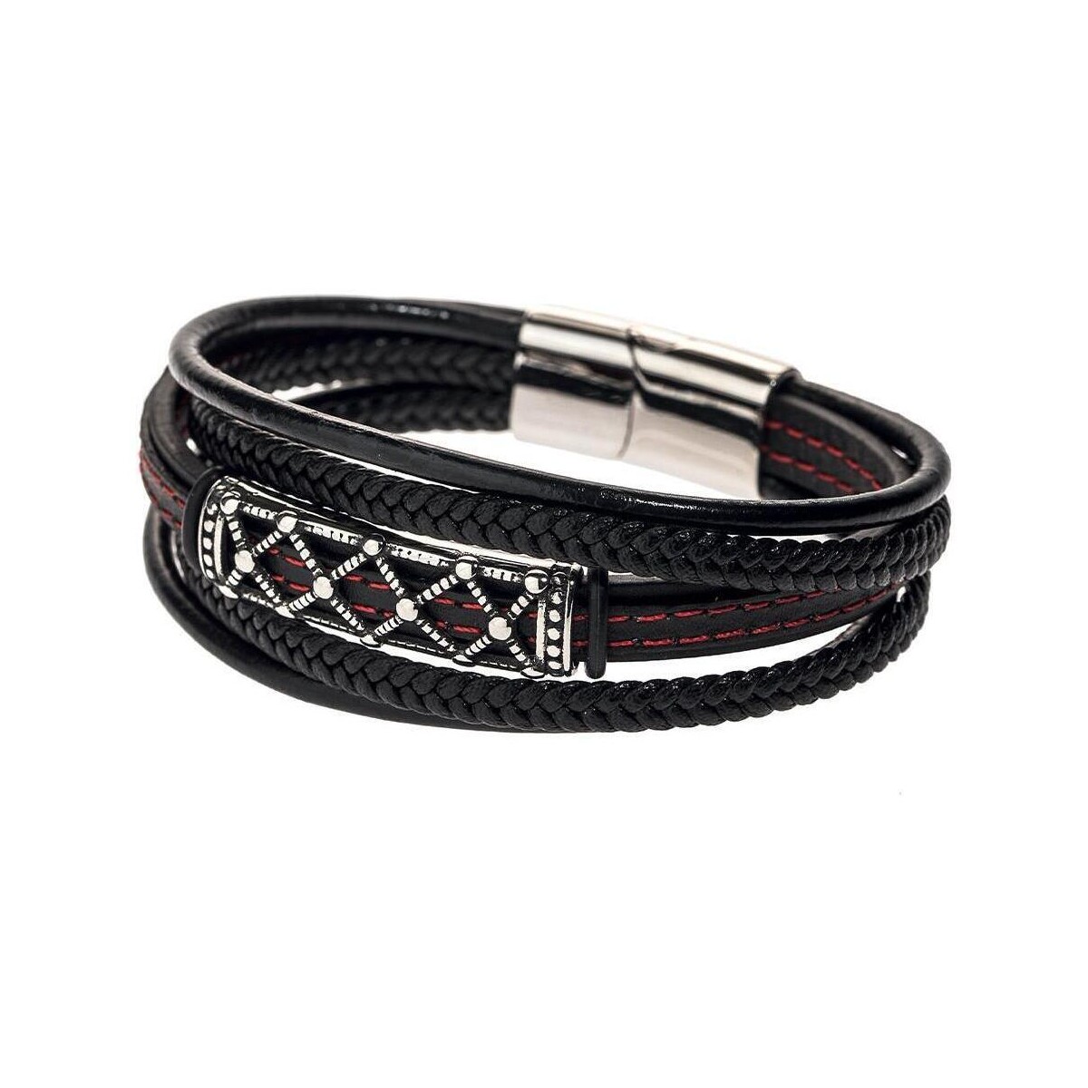 Uhren & Schmuck Herren Armbänder Geographical Norway SG-315129 Rot