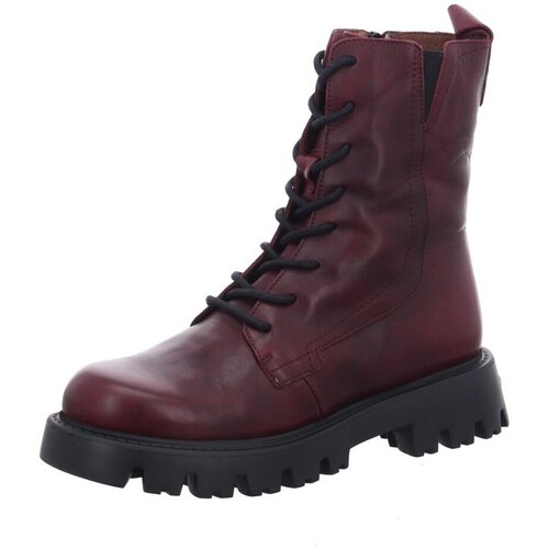 Schuhe Damen Stiefel Wonders Stiefeletten C 7502-vino Rot