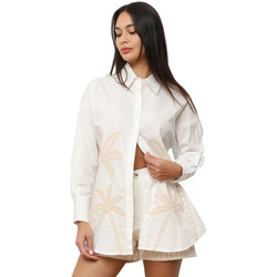 Kleidung Damen Hemden La Modeuse 74453_P175972 Weiss